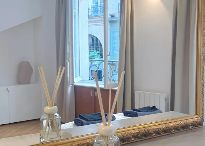 Louvre 1-min Walk Elegant 4 Sleeper Paris