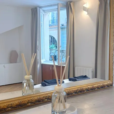 Louvre 1-min Walk Elegant Paris